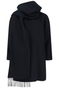 Balenciaga Scarf Detailed Coat