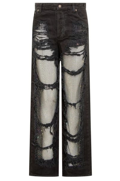 DARKPARK Karen Embellished Distressed Jeans
