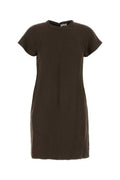 Brunello Cucinelli Short-Sleeve Mini Dress