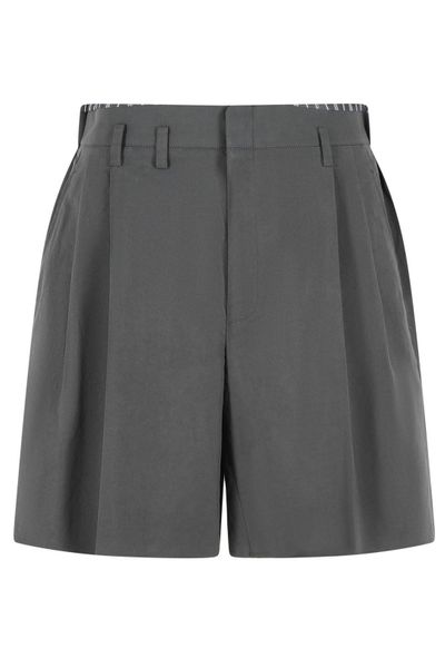Maison Margiela Pleated Tailored Shorts