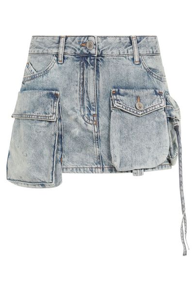 The Attico Fay Low-Rise Mini Skirt