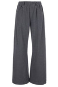 Brunello Cucinelli Elastic Waistband Pull-Up Trousers