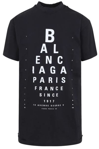 Balenciaga Optical Oversized T-Shirt