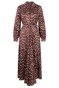 Kiton Belted Printed Dress