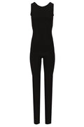 Norma Kamali Sleeveless Cut-Out Catsuit