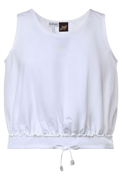 Loewe Drawstring Waist Crewneck Top
