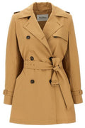 Max Mara Landa Button-Up Trench Coat