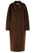 Lisa Yang Double-Breasted Long Coat