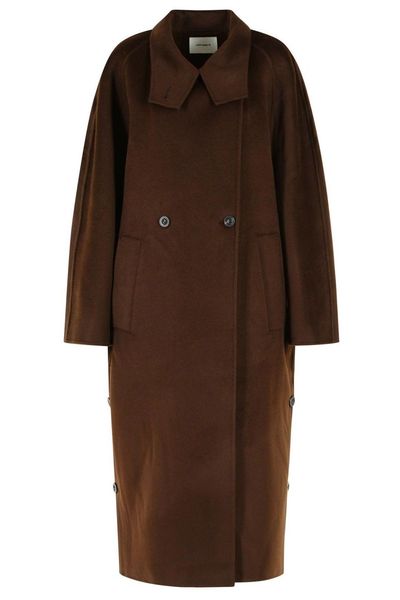 Lisa Yang Double-Breasted Long Coat