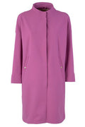 Herno High-Neck Concealed-Fastening Coat