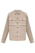 Moncler Leather Front Buttoned Cardigan
