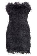 Sportmax Zip Detailed Strapless Dress