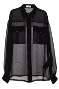 Saint Laurent Buttoned Long-Sleeved Shirt