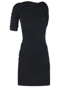 Jacquemus The Drapeado Fitted Mini Dress
