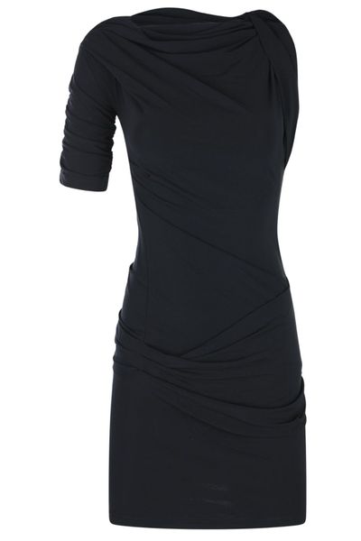 Jacquemus The Drapeado Fitted Mini Dress
