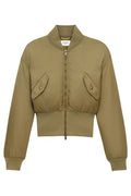 Saint Laurent Zip-Up Padded Bomber Jacket