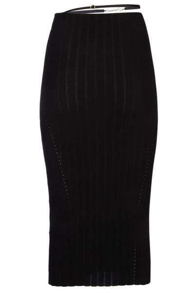 Jacquemus Pralu Ribbed Skirt