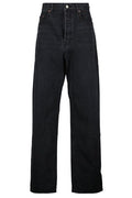 Saint Laurent Carrot-Fit High Waist Jeans
