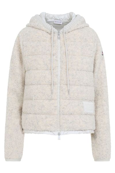 Moncler Teddy Padded Zip-Up Hoodie
