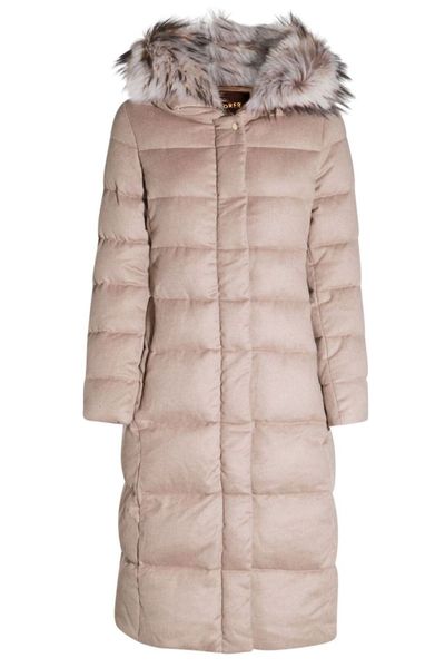 Moorer Long-Sleeved Hooded Down Coat