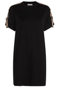 Burberry Logo Embroidered Crewneck T-Shirt Dress