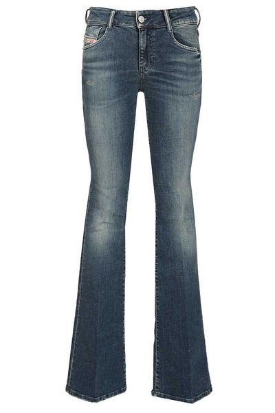 Diesel 1969 D-Ebbey Distressed Bootcut Jeans