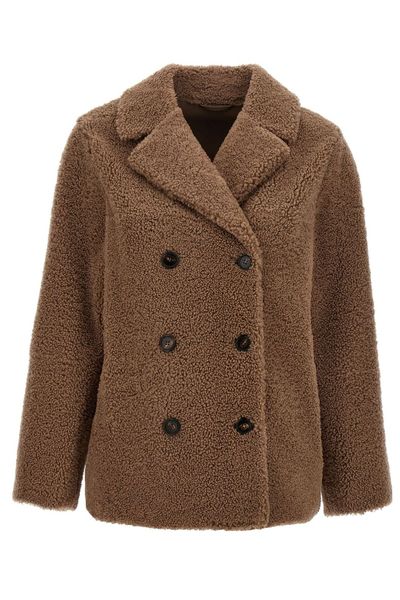 'S Max Mara Futura Double-Breasted Short Coat
