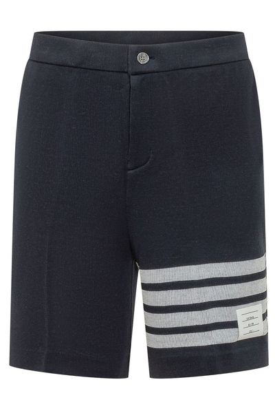 Thom Browne Striped Buttoned Shorts