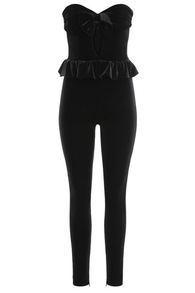 Alessandra Rich Cut-Out Detailed Jumpsuit
