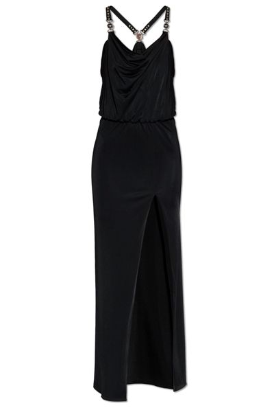 Versace Sleeveless Gathered Gown