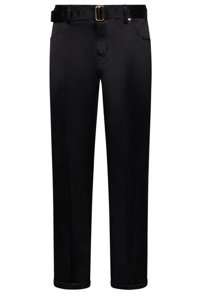 Tom Ford Belted Straight-Leg Trousers