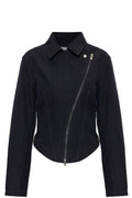 Alaïa Denim Biker Jacket