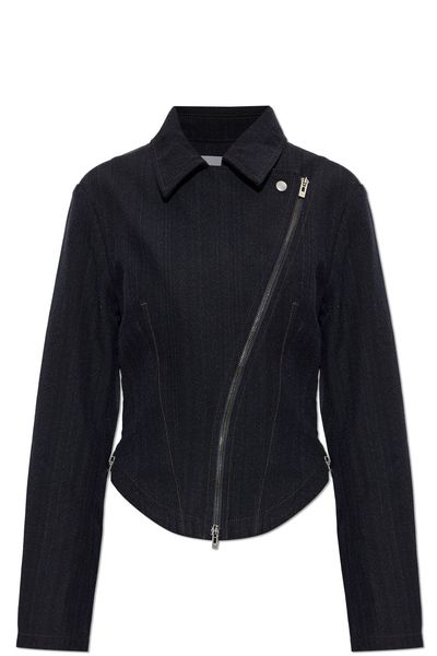 Alaïa Denim Biker Jacket
