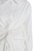 Quira Draped Asymmetric Shirt