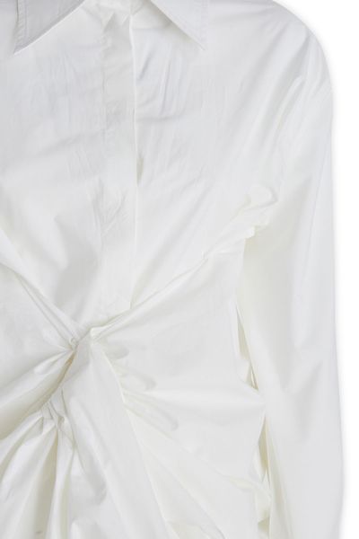 Quira Draped Asymmetric Shirt