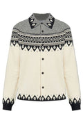 Alexander McQueen Pattern Jacquard Buttoned Cardigan