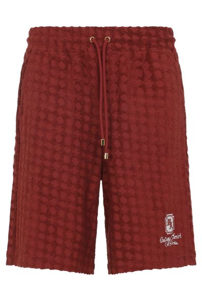Amiri Logo Embroidered Drawstring Shorts
