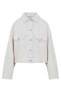 Brunello Cucinelli Long Sleeved Cropped Jacket