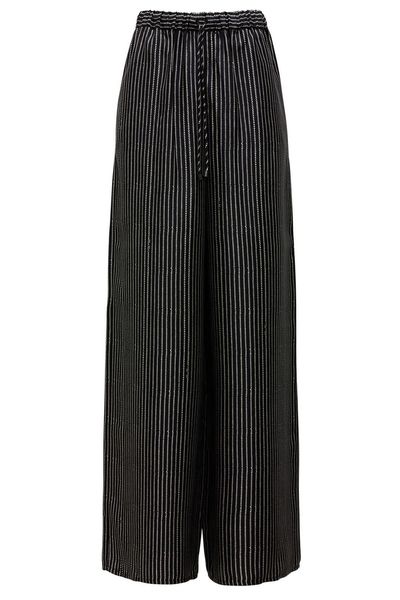 Max Mara Striped Wide-Leg Pants