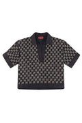 Gucci Tweed Lamé Top