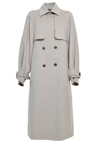 Max Mara Falcone Oversized Belted Trench Coat