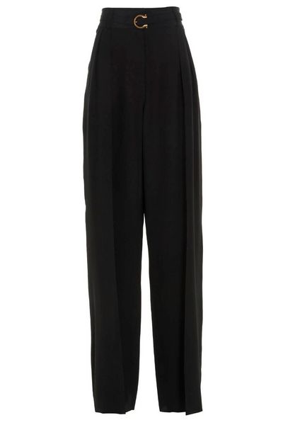 Ferragamo High-Waist Belted Trousers