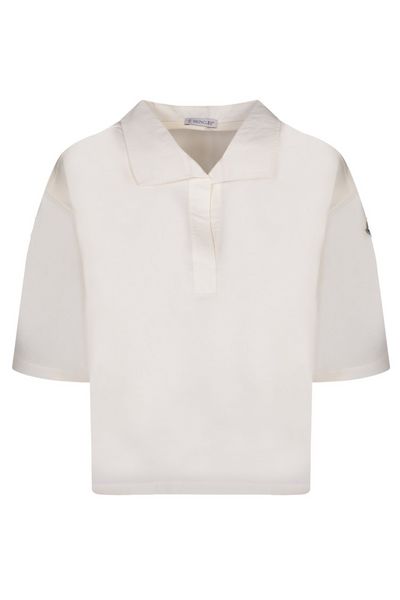 Moncler Logo Patch Polo Shirt