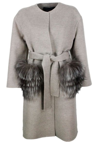 Fabiana Filippi Belted Coat