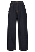 Etro Stitched Wide-Leg Jeans