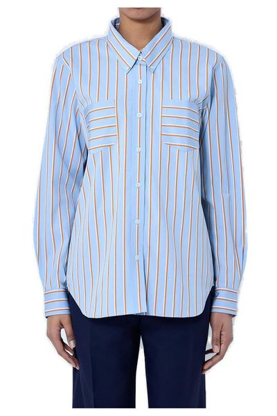 Dries Van Noten Striped Loose Fit Shirt