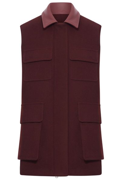 Max Mara Aeroso1234 Pocket-Detailed Gilet