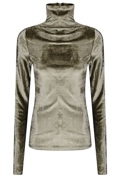 Lemaire Fitted Stand-Collar Top
