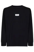 MM6 Maison Margiela Logo Patch Crewneck Sweatshirt