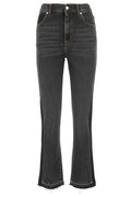 Alexander McQueen Flared Denim Jeans